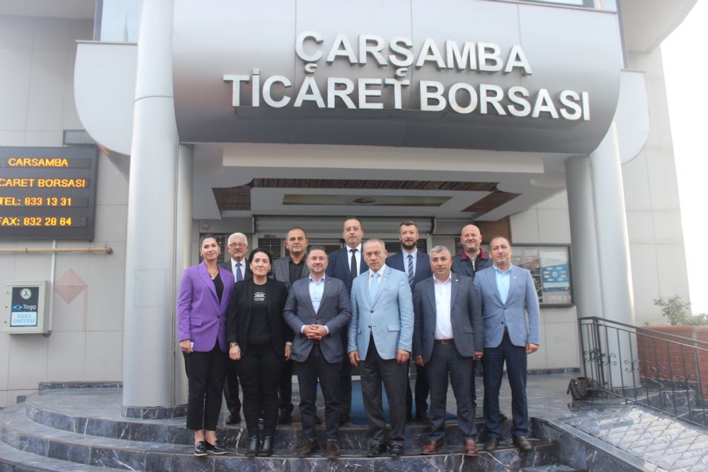 Anadolu ÜPAK’dan Çarşamba Ticaret Borsası’na Ziyaret